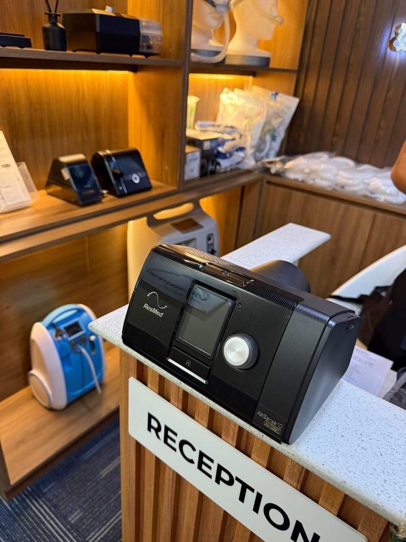 ResMed AirSense 10 (Category: Rehabilitative Devices) located in Manila. Submitted by clearandsortedph (Listing ID 1455499724, Image 2). Description: I’m selling my ResMed AirSense 10 CPAP machine. Well maintained and in good condition. Complete with accessories and with calibration & cleaning certification from January 2026. Free SD memory card and Free filters. Still negotiable. Reason for selling: I’m no longer using it since I bought a new CP
