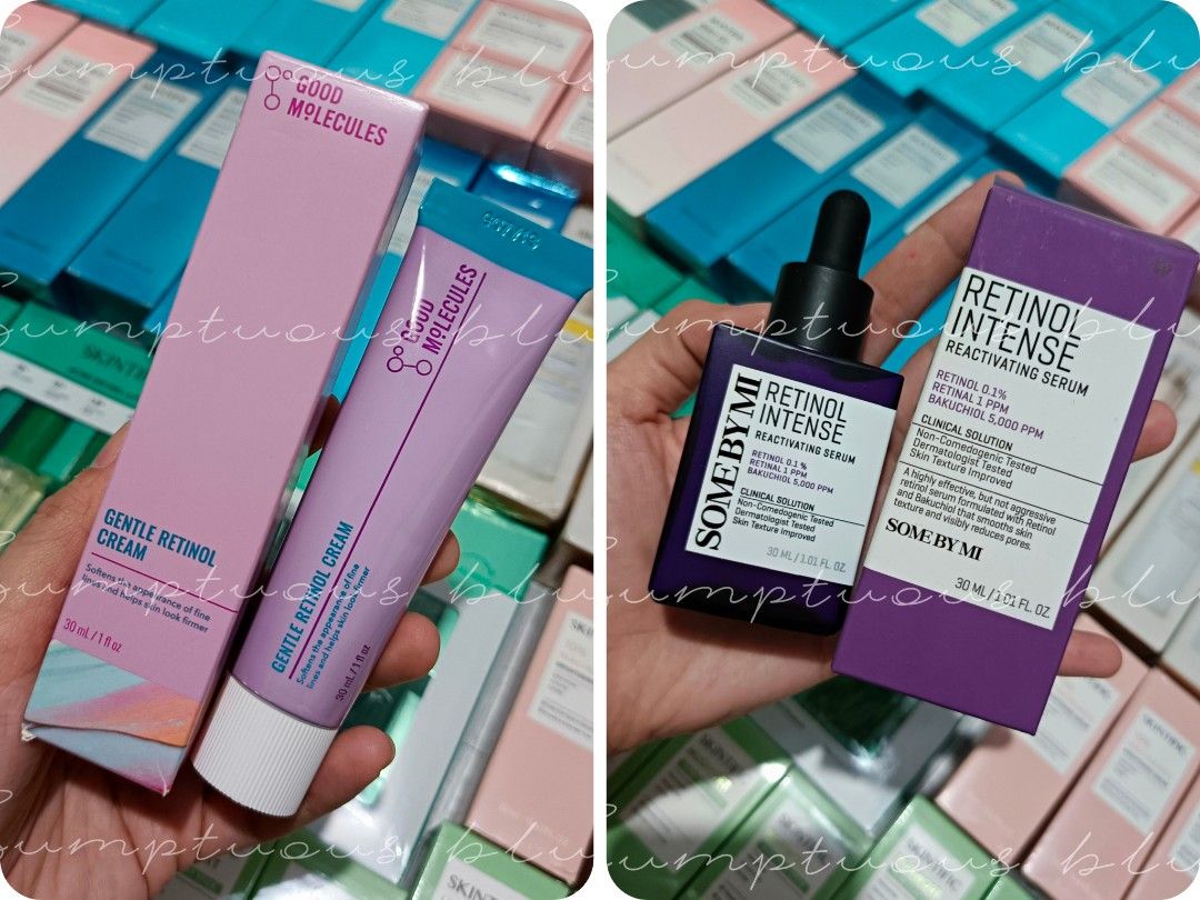Retinol Good molecules & Some by mi (Category: Face Care) located in Las Pinas. Submitted by sumptuousblueph (Listing ID 1455439848, Image 1). Description: Retinols ✨ •Some by mi •Good molecules -Lowest price below srp!! means mas mura kami kesa sa ibang online shopping apps. -Original 💯 -Brandnew and sealed -All items posted are onhand ready to ship agad pwedeng pwede same day deliver via L@l@move Kindly send us direct message kung may tanong ☺