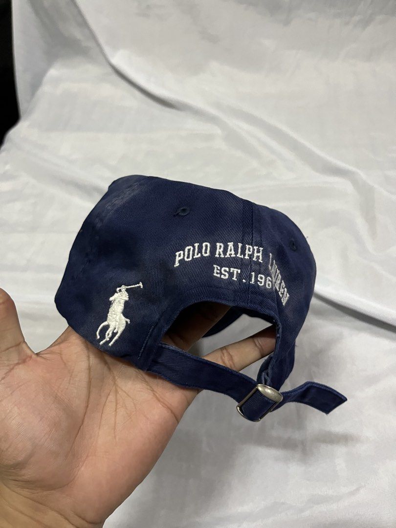 RL USA Cap Authentic (Category: Caps & Hats) located in Muntinlupa City. Submitted by ninenine.collective (Listing ID 1455323637, Image 3). Description: P 550 only authentic used faded need wash.