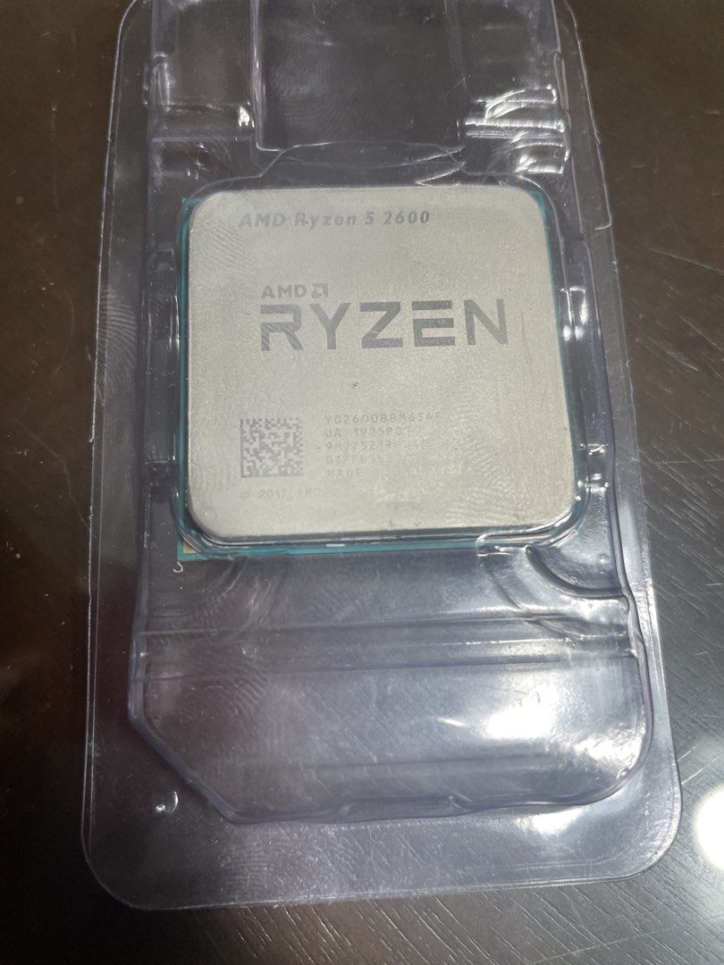 Ryzen 5 2600 Processor (Category: Computer Parts) located in Caloocan City. Submitted by acedgreat (Listing ID 1455408701, Image 1). Description: Ryzen 5 2600 Used for 2 years Tested working No issue .