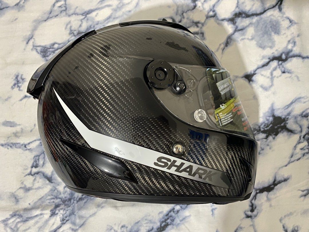 Shark Race-R Pro Carbon Helmet (Category: Announcements) located in Batangas. Submitted by zzzdaa (Listing ID 1455425251, Image 2). Description: Shark Race-R Pro Carbon Helmet Size: S (55-56 cm) Used Only Twice.