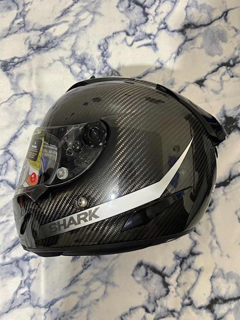 Shark Race-R Pro Carbon Helmet (Category: Announcements) located in Batangas. Submitted by zzzdaa (Listing ID 1455425251, Image 3). Description: Shark Race-R Pro Carbon Helmet Size: S (55-56 cm) Used Only Twice.