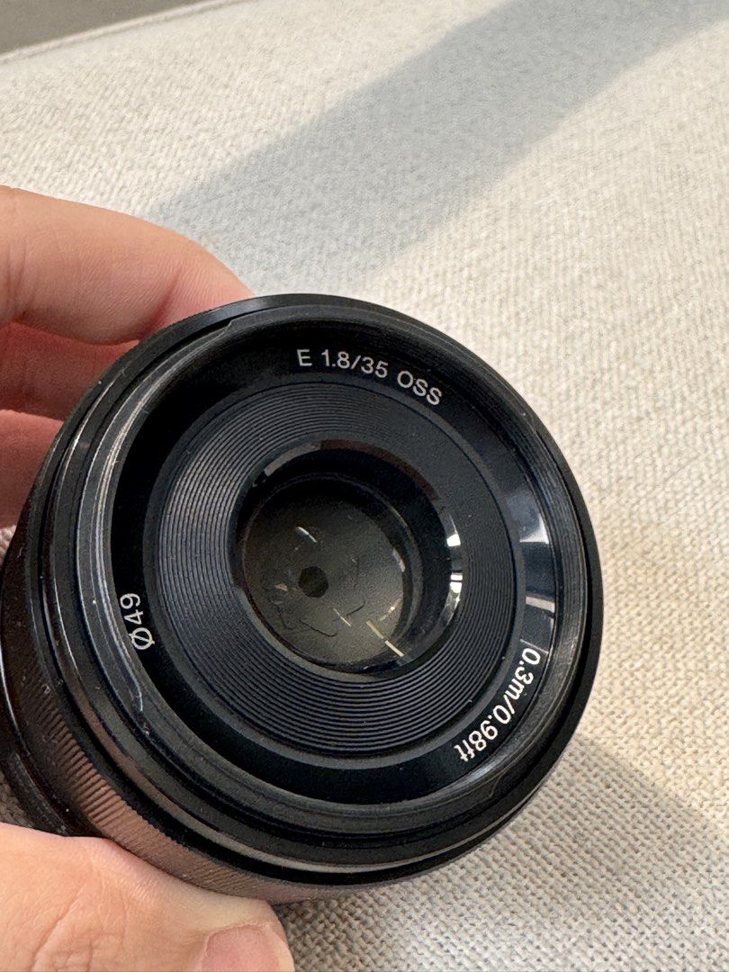Sony E 35mm f/1.8 OSS E-mount Lens SEL35F18 (Category: Lens & Kits) located in Manila. Submitted by cath_erin_e (Listing ID 1455333057, Image 2). Description: RFS: BARELY USED, selling my sony cam! -Sony E 35mm f/1.8 OSS Lens - Ideal for portraits and everyday photography - Built-in Optical SteadyShot (OSS) image stabilization - 49mm filter thread - Minimum focus distance: 0.3m - Includes lens cap and hood - Selling because of gear upgrade.