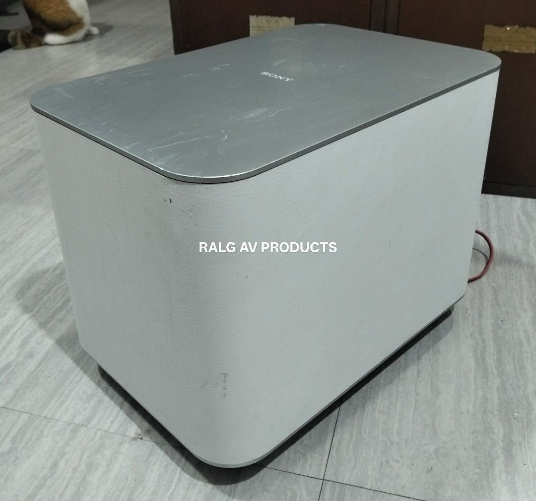 SONY MODIFIED PASSIVE SUBWOOFER (Category: Soundbars, Speakers & Amplifiers) located in Bulacan. Submitted by ronald277077025 (Listing ID 1455430272, Image 3). Description: SONY MODIFIED PASSIVE SUBWOOFER SWF-BR100 100 WATTS 4 OHMS 8" SUB CONE WOOFER SOLID MDF CABINET BEST FOR YOUR DIY PROJECTS DIMENSIONS; W27 x H30 x D39.5 cm Location; Sta Maria Bulacan Shipping at buyers expense.