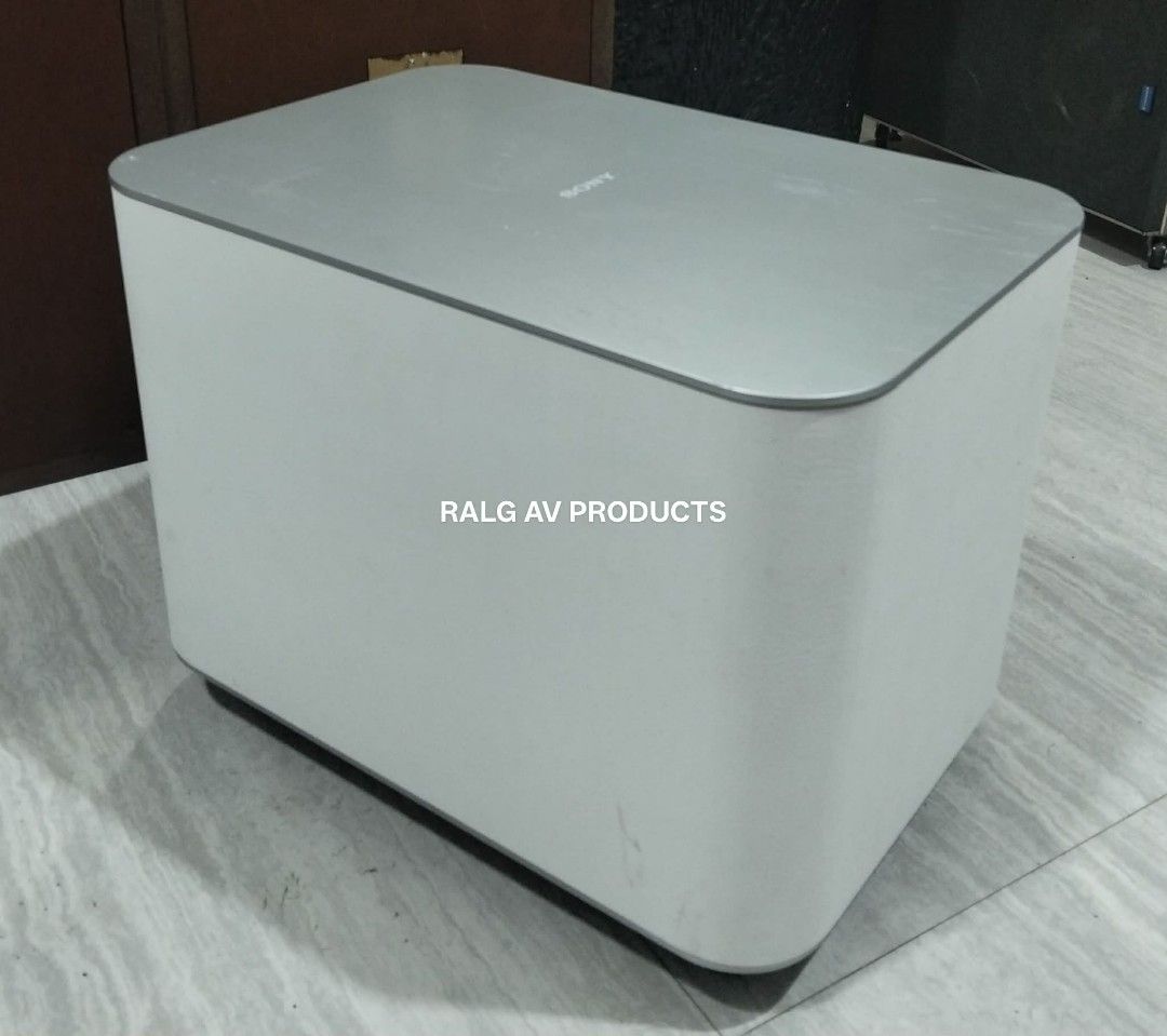 SONY MODIFIED PASSIVE SUBWOOFER (Category: Soundbars, Speakers & Amplifiers) located in Bulacan. Submitted by ronald277077025 (Listing ID 1455430272, Image 1). Description: SONY MODIFIED PASSIVE SUBWOOFER SWF-BR100 100 WATTS 4 OHMS 8" SUB CONE WOOFER SOLID MDF CABINET BEST FOR YOUR DIY PROJECTS DIMENSIONS; W27 x H30 x D39.5 cm Location; Sta Maria Bulacan Shipping at buyers expense.