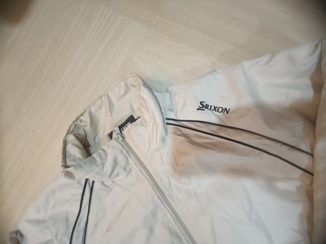 Srixon Jacket (Category: Coats, Jackets and Outerwear) located in Puchong. Submitted by imdiecasttt (Listing ID 1455427529, Image 1). Description: pit 61cm length 71cm sleeve 83cm.