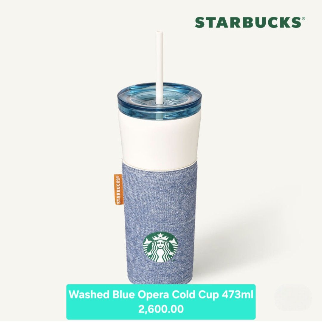 Starbucks Washed Blue Collection (Category: Water Bottles & Tumblers) located in Cainta. Submitted by shopchelonline (Listing ID 1455405543, Image 3). Description: Starbucks Washed Blue Collection 🛒each(all in) + LSF DP: 50% PAYO RB: Flexi Payment; NETA 💎PRE-ORDER - NO RUSH SHIPPING 💎Korea Pasabuy 💎No return, no exchange. 💎Fragile items are handled with care. 💎Availability and price vary. 💎Color may vary due to lighting. 💎The outer case/b