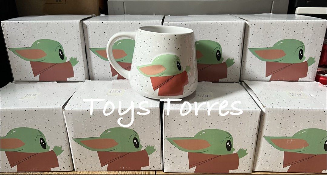 Starwars Grogu Mug (Burger King) (Category: Coffee & Tea Tableware) located in Manila. Submitted by toystorres07 (Listing ID 1455325667, Image 1). Description: ✅100% Brand New & Authentic from Burger King ⚠️Minor issue of paint chips Avail also Mandalorian Mug 🙂 ➡️Pandacan, Manila (Lalamove, J&T, LBC) #ToysTorres.