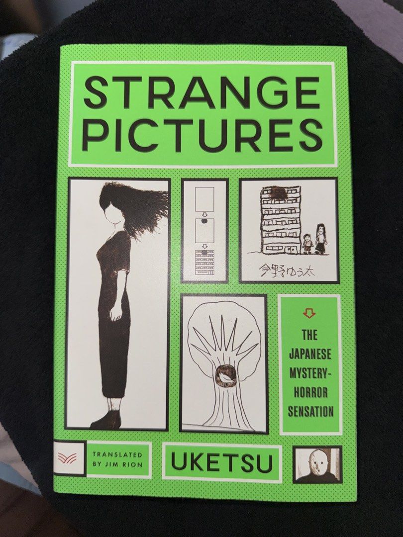 Strange Pictures by Uketsu (Category: Storybooks) located in Manila. Submitted by krryyy_ (Listing ID 1455491490, Image 1). Description: 📖 with fully booked price (bought in MIBF) 📖 read once, WITHOUT annotations/markings 📖 lowest price 💵 Mode of Payment: GCash 📦 Mode of Delivery: Grab / Lalamove / Meetup at DLSU (Taft) .