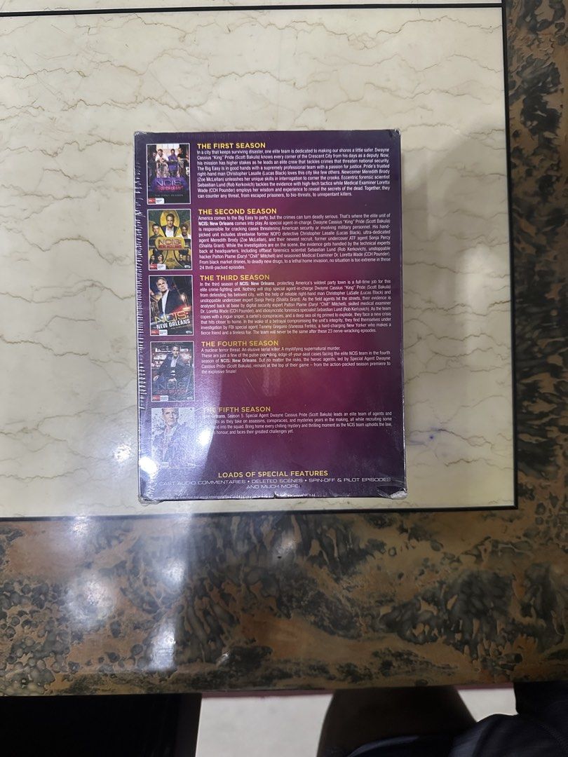 Tv (Category: TV) located in Makati City. Submitted by kicksteal (Listing ID 1455403977, Image 3). Description: Ncis brandnew still sealed season 1-5 Bbt Season 1-7 2500 All items are still negotiable and authentic .