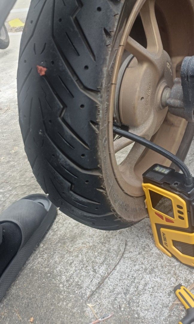 Tyre patch (worming) (Category: Motorcycle Accessories) located in Singapore. Submitted by misterious.ice (Listing ID 1437289691, Image 3). Description: - Tyre patch (worming) service. - Repairs tyre punctures. - Convenient meetups in Singapore. - Contact via WA to arrange..