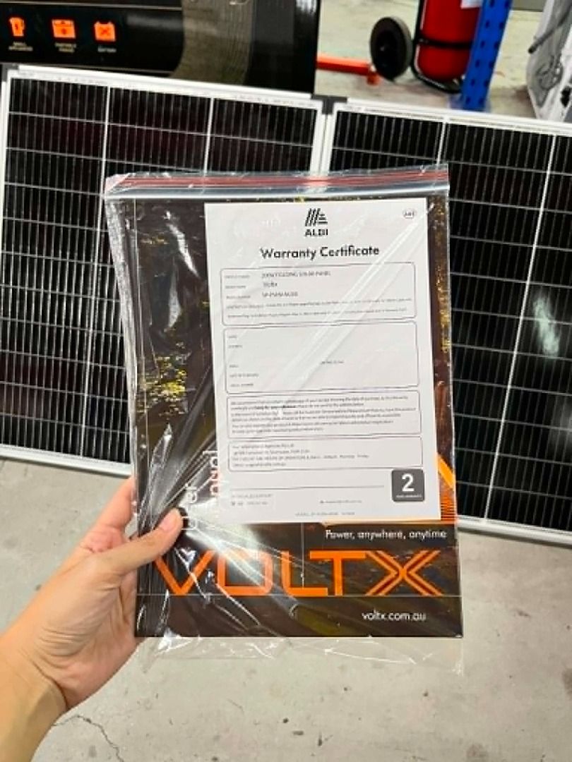 VOLTX 18v 200w Folding Solar Panel Portable Power Bank (Category: Hiking & Camping) located in Muntinlupa City. Submitted by affordable_surplus.1 (Listing ID 1455398968, Image 3). Description: VOLTX 18v 200w Folding Solar Panel Portable Power Bank Surplus From Australia Price: 8,500 Contact Reine - 09611741423.