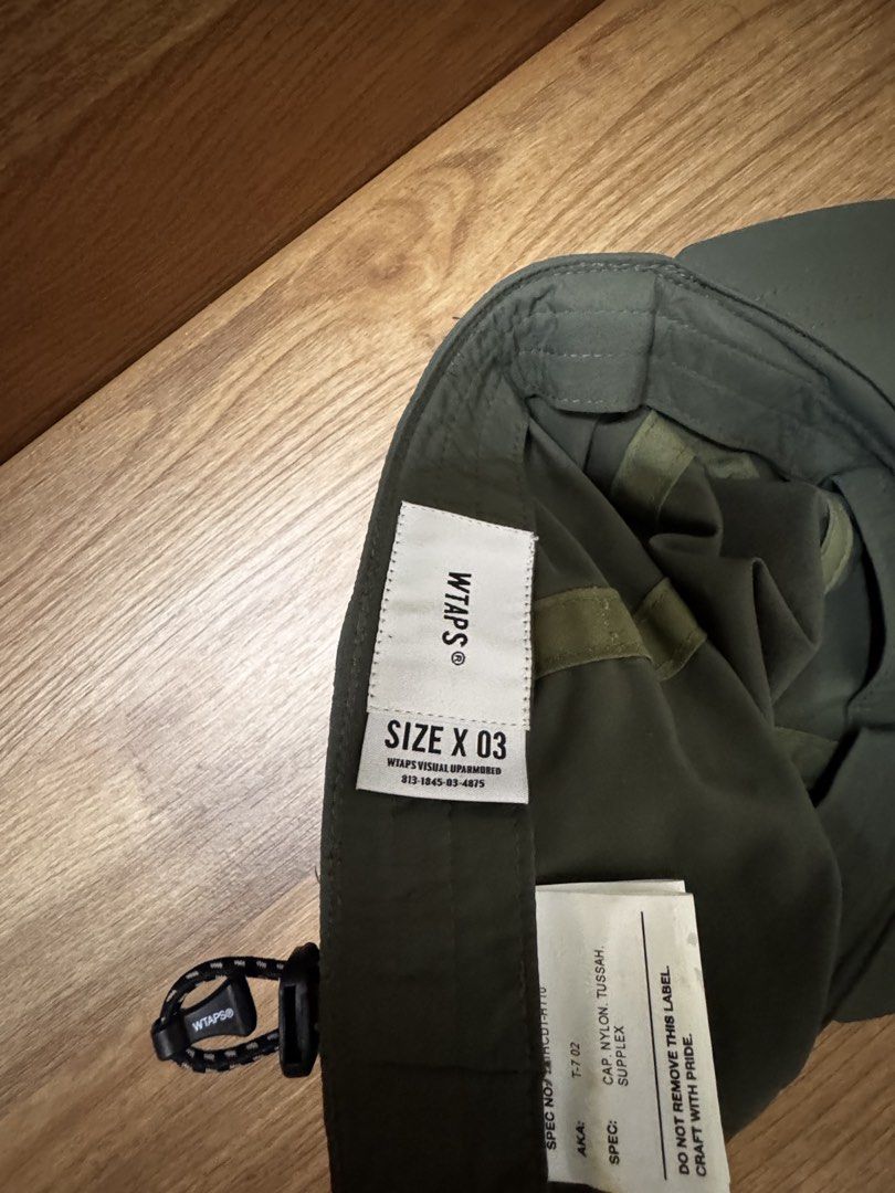 WTAPS CAP （分類：棒球帽、帽）位於 Hong Kong。 由 jljljl0 提交（商品編號 1455434576，圖片 2）。簡介： 。