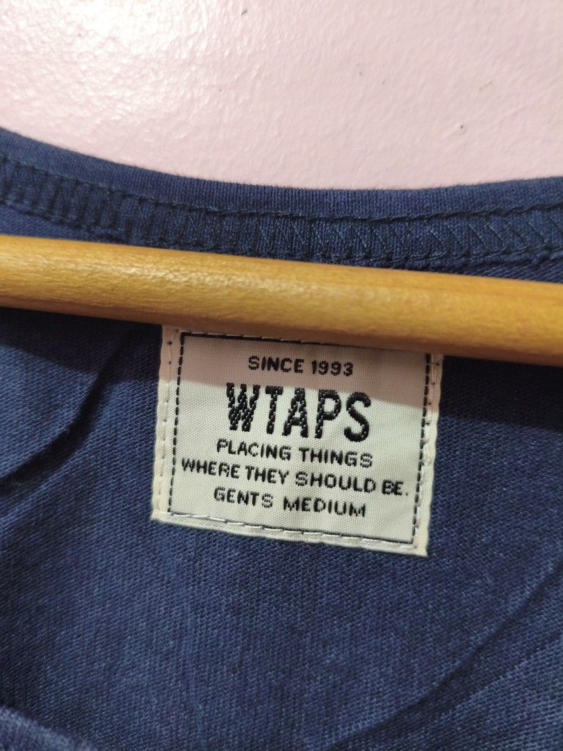 WTAPS "Urban Territory" Tank Top Navy Medium (Category: Tshirts & Polo Shirts ) located in Paranaque City. Submitted by glendel_04 (Listing ID 1455334257, Image 3). Description: Excellent cond. Med - Large Need wash ✅.