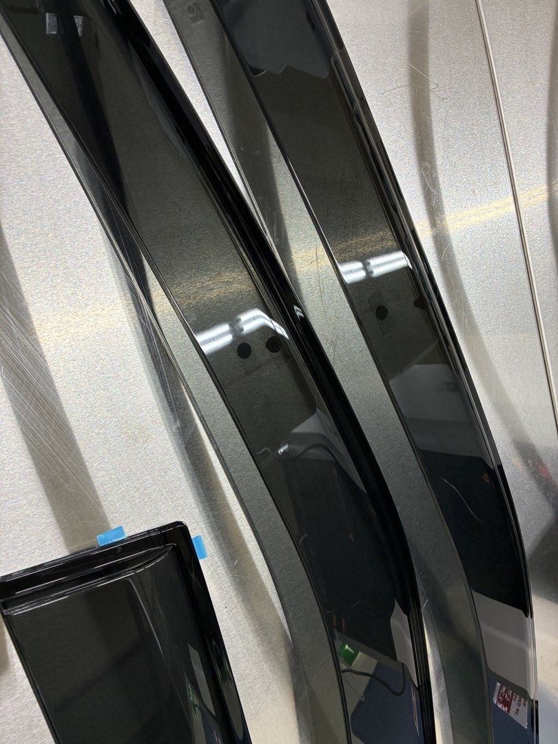 Yaris Cross Visor (Category: Racks & Protection) located in Singapore. Submitted by culwen (Listing ID 1455460708, Image 2). Description: $25 As good as new, all tapes are new. No scratches. These are not opaque black like the cheaper ones. This mimics the OEM Toyota where it looks dark from external but actually a lot clearer from the cabin view. .