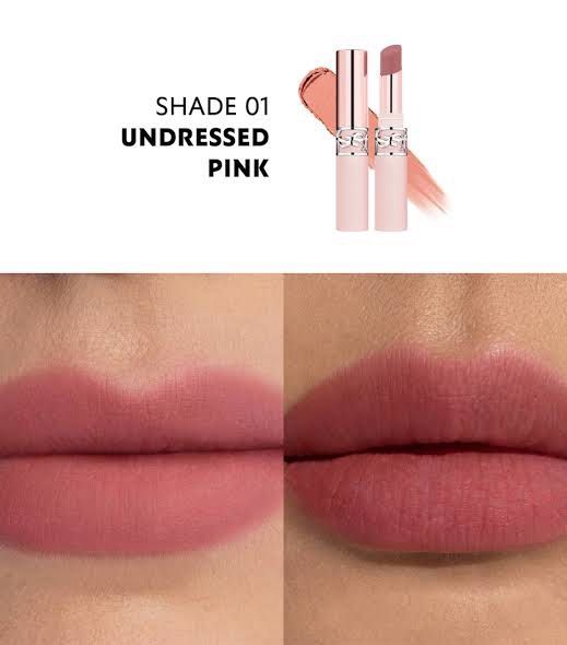 YSL LOVENUDE BALM (Category: Makeup) located in San Juan City. Submitted by babapccd (Listing ID 1455380925, Image 1). Description: - Authentic Dior Matte Lipstick - Available Shades: 01 Undressed Pink (soft rosy pink), 05 Apple Sin (warm brick red) - Finish: Matte - Perfect for everyday or a bold statement look - Long-lasting formula - Great value when purchasing both shades.