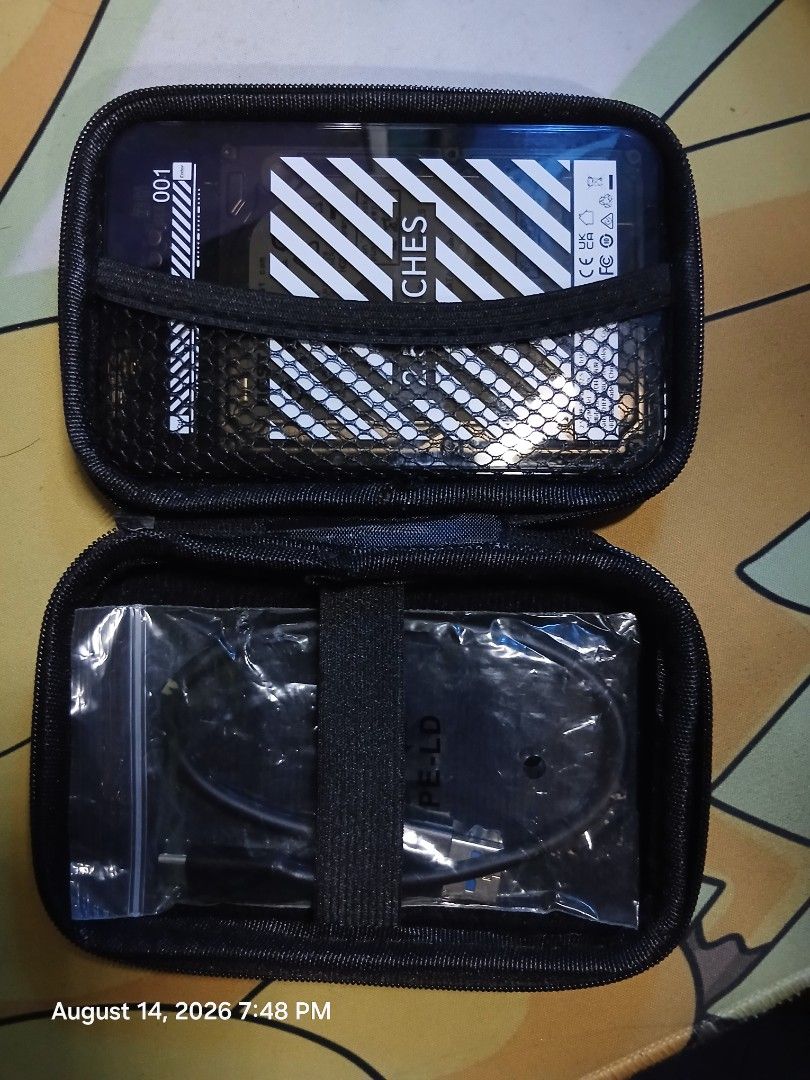 1TB EXTERNAL HARD DRIVE USB 3.1 (Category: Computer Parts) located in Quezon City. Submitted by rrgc1985 (Listing ID 1455608215, Image 2). Description: External Hard Drive USB 3.1 With USB cord (USB A to C) with protective case 100% Health 100% Performance No issue whatsoever Compatible with: Windows Linux MacOS Android Playstation XBOX Smart TV I'm a highly rated seller here at Carousell but if you have trust issues, you can pickup the item at m