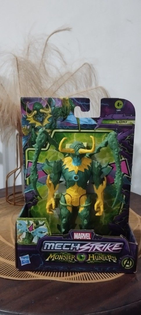 2022 Hasbro Loki Mech Strike Monster Hunters (Category: Action & Battle Toys) located in Manila. Submitted by ventajetoyz625 (Listing ID 1455506826, Image 1). Description: - Marvel Mech Strike Monster Hunters Loki Action Figure - Deluxe 6-inch scale - Brand new and sealed in original packaging - Ideal for Marvel fans and collectors - Add this cool Loki figure to your collection - What you see is what you get.