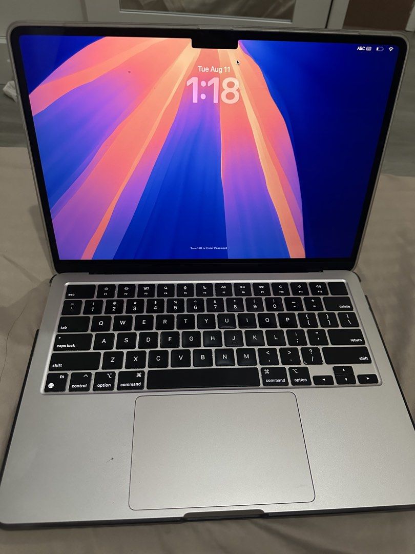 Apple MacBook Air M2 2022 (Category: Laptops & Notebooks) located in Manila. Submitted by katy1089 (Listing ID 1455503363, Image 1). Description: 💻 **FOR SALE: **Specs:** • MacBook Air M2 — 2022 • 16GB RAM • 256GB SSD • Smooth and fast performance • No dents • No known issues • Clean and well-maintained • Ready to use **RFS:** Need funds 💰 📌 **Condition:** Second-hand / Pre-owned 📌 **Issue:** None — everything is working properly.