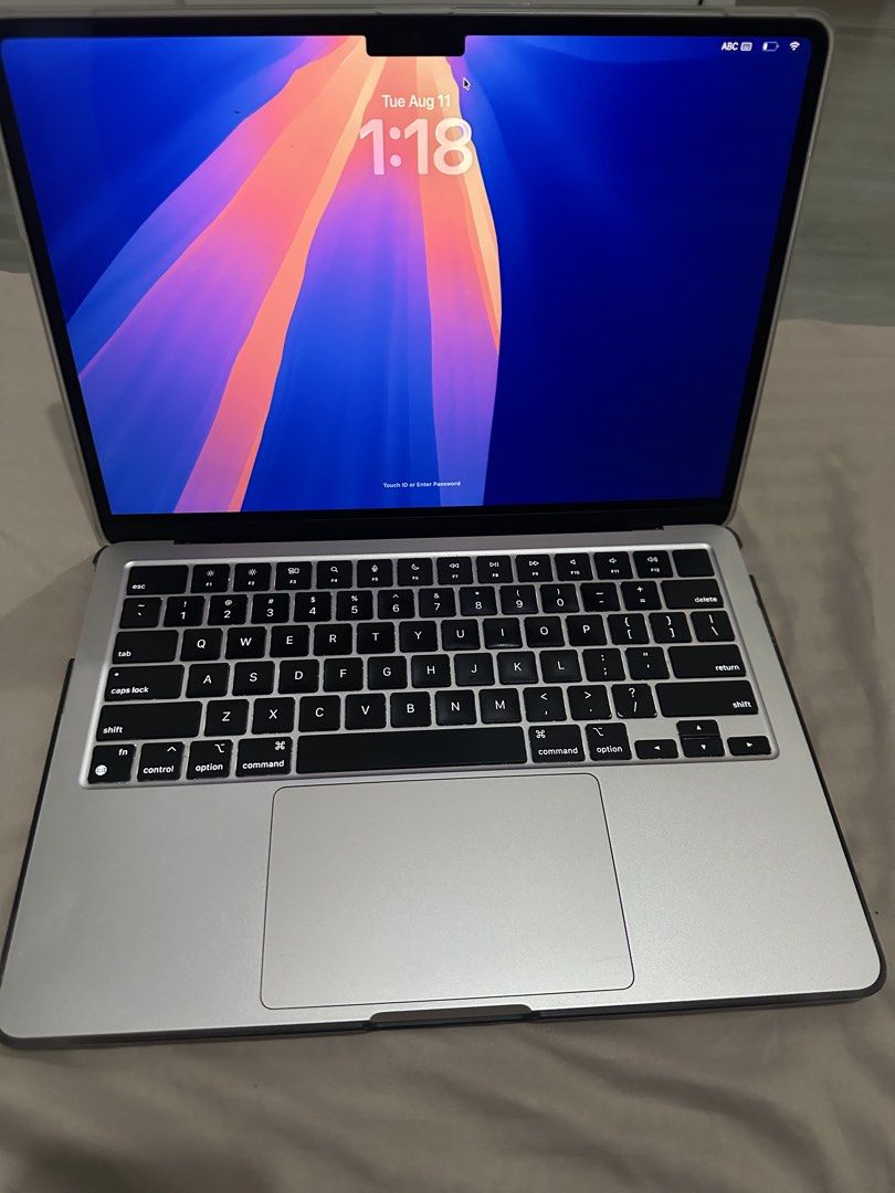 Apple MacBook Air M2 2022 (Category: Laptops & Notebooks) located in Manila. Submitted by katy1089 (Listing ID 1455503363, Image 3). Description: 💻 **FOR SALE: **Specs:** • MacBook Air M2 — 2022 • 16GB RAM • 256GB SSD • Smooth and fast performance • No dents • No known issues • Clean and well-maintained • Ready to use **RFS:** Need funds 💰 📌 **Condition:** Second-hand / Pre-owned 📌 **Issue:** None — everything is working properly.