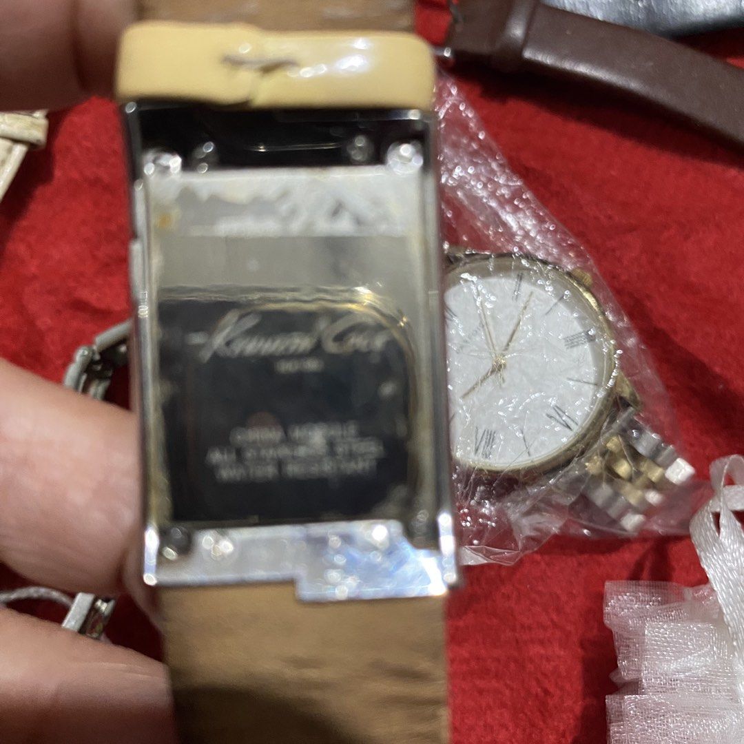 Assorted As Is (Category: Vintage Collectibles) located in Caloocan City. Submitted by discusonlineshop (Listing ID 1455512677, Image 3). Description: Galing po eto sa box ng Japan Uk Bundle legit.. D ako marunong mag ayos kayo na bahala kenneth cole Parlois Rolex next iba dko mabasa brand kc malabo mata ko new and prelove mga bracelet .