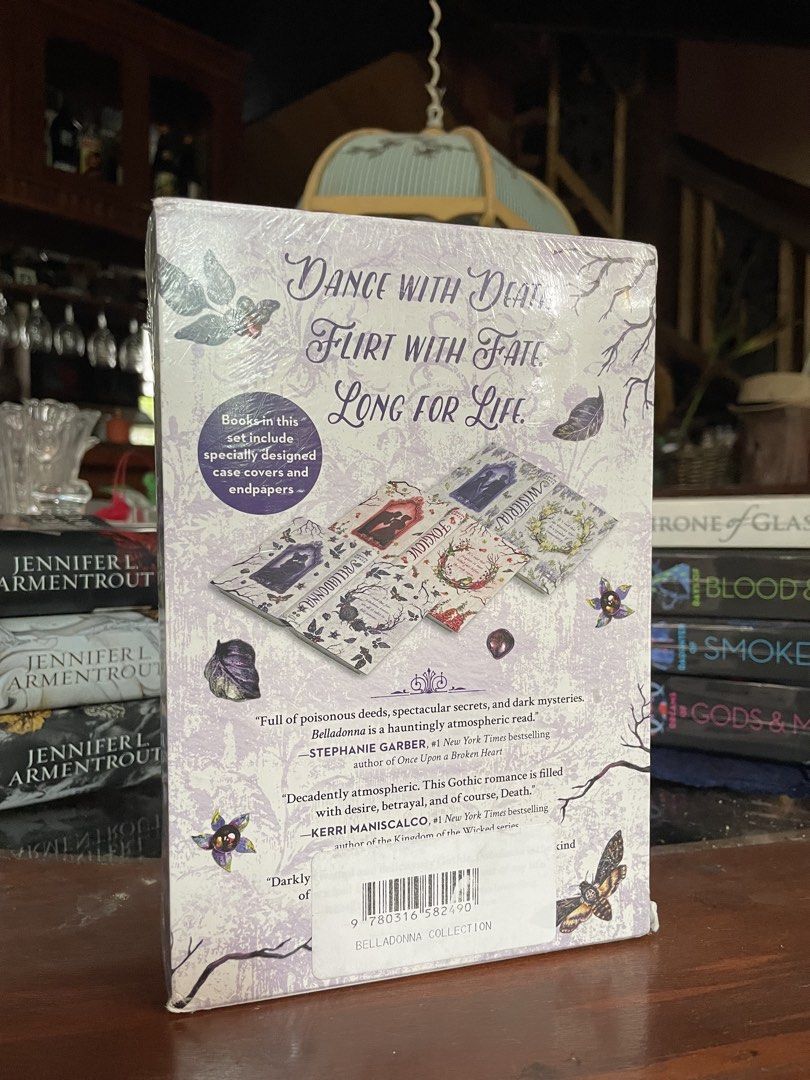 Belladonna boxed set by Adalyn Grace (Category: Storybooks) located in Tarlac. Submitted by josephoatss (Listing ID 1455561062, Image 3). Description: Hardcover Sealed Brand new and never opened .