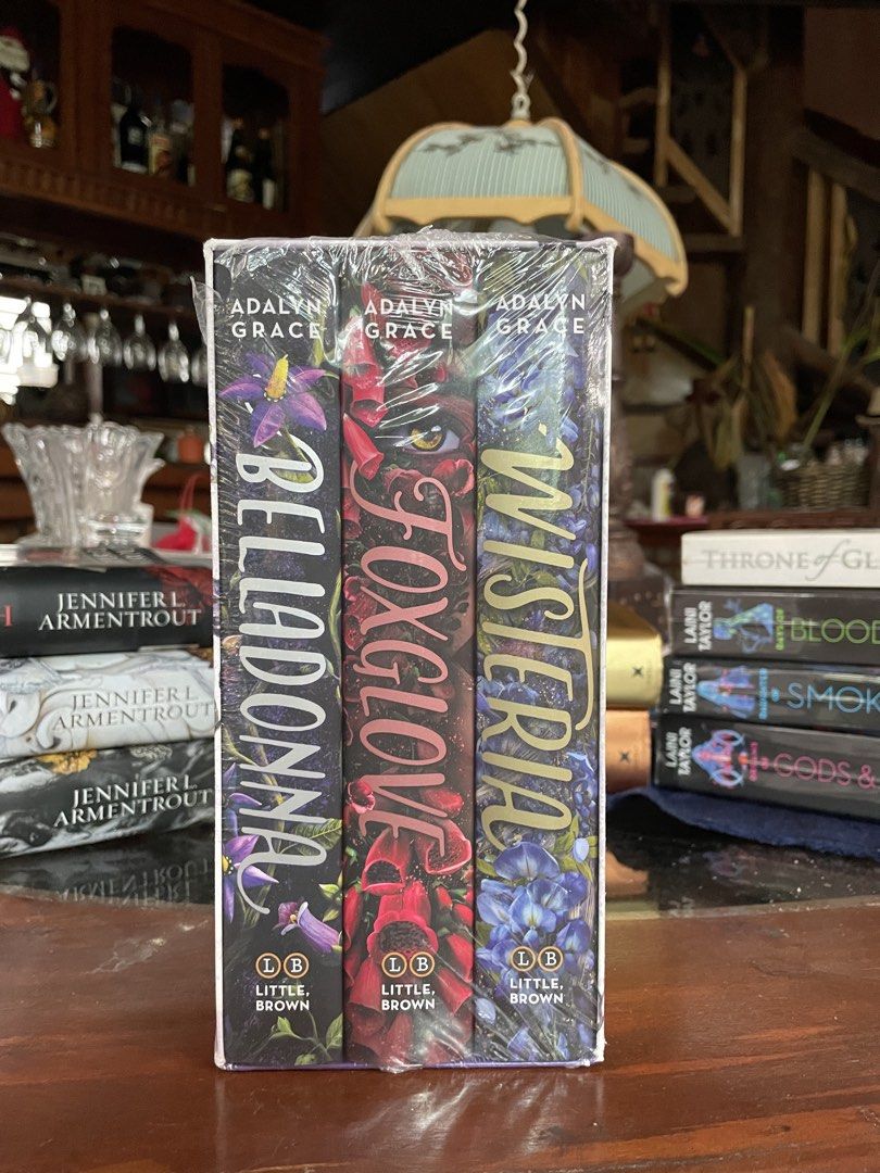 Belladonna boxed set by Adalyn Grace (Category: Storybooks) located in Tarlac. Submitted by josephoatss (Listing ID 1455561062, Image 2). Description: Hardcover Sealed Brand new and never opened .