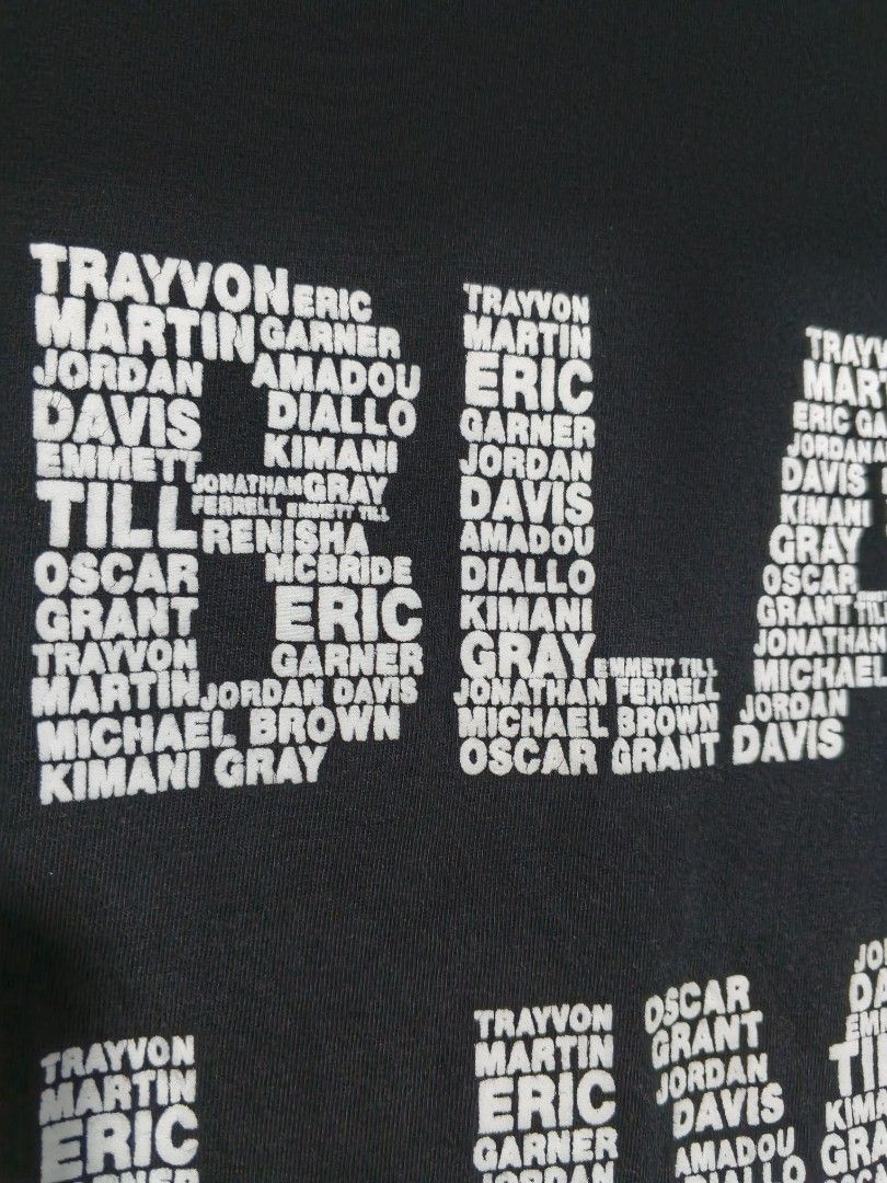 black lives matter t-shirt (Category: Coats, Jackets and Outerwear) located in San Pedro. Submitted by bemyremedd (Listing ID 1455567789, Image 3). Description: size large 22 width 29 length 10/10 color rate 100%Cotton Algodon good as new.
