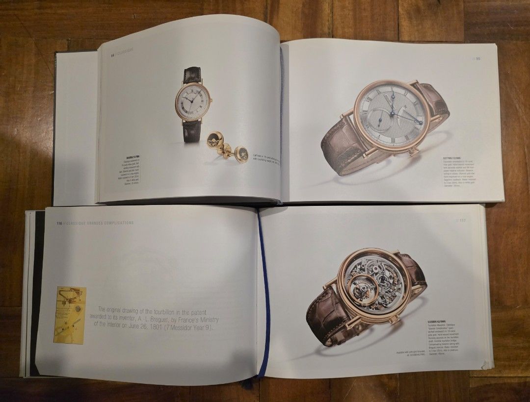 Breguet Collections 2015 & 2010-2011 Books (Category: Storybooks) located in Pasay City. Submitted by rsar888 (Listing ID 1455553891, Image 3). Description: - Two Breguet collection books available: 2010-2011 edition and 2015 edition. - Both books are hardcover and showcase beautiful watch photography. - Excellent reference material for watch enthusiasts. - Substantial books, ideal additions to any watch collector's library. - 500 pesos each. Sel