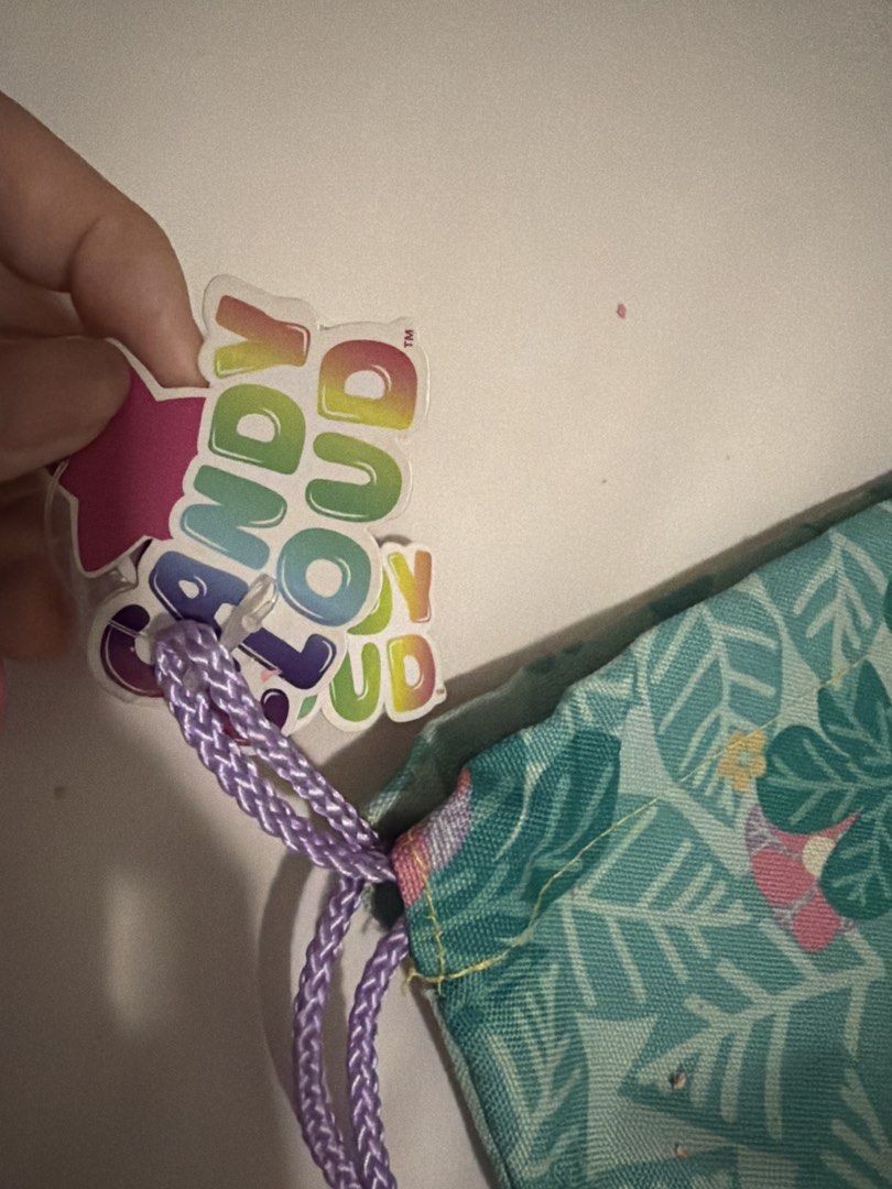 Candy Cloud Unicorn Drawstring Bag (Category: Babies & Kids Fashion) located in Taguig. Submitted by declutterjam (Listing ID 1455628134, Image 3). Description: .