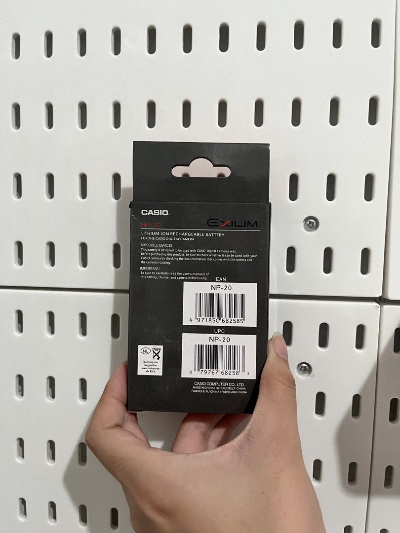 Casio Exilim NP-20 Battery (Category: Batteries & Chargers) located in Manila. Submitted by kopikobianca (Listing ID 1455608449, Image 2). Description: • Opened but never been used. • Originally bought it for 280 at orange app. .