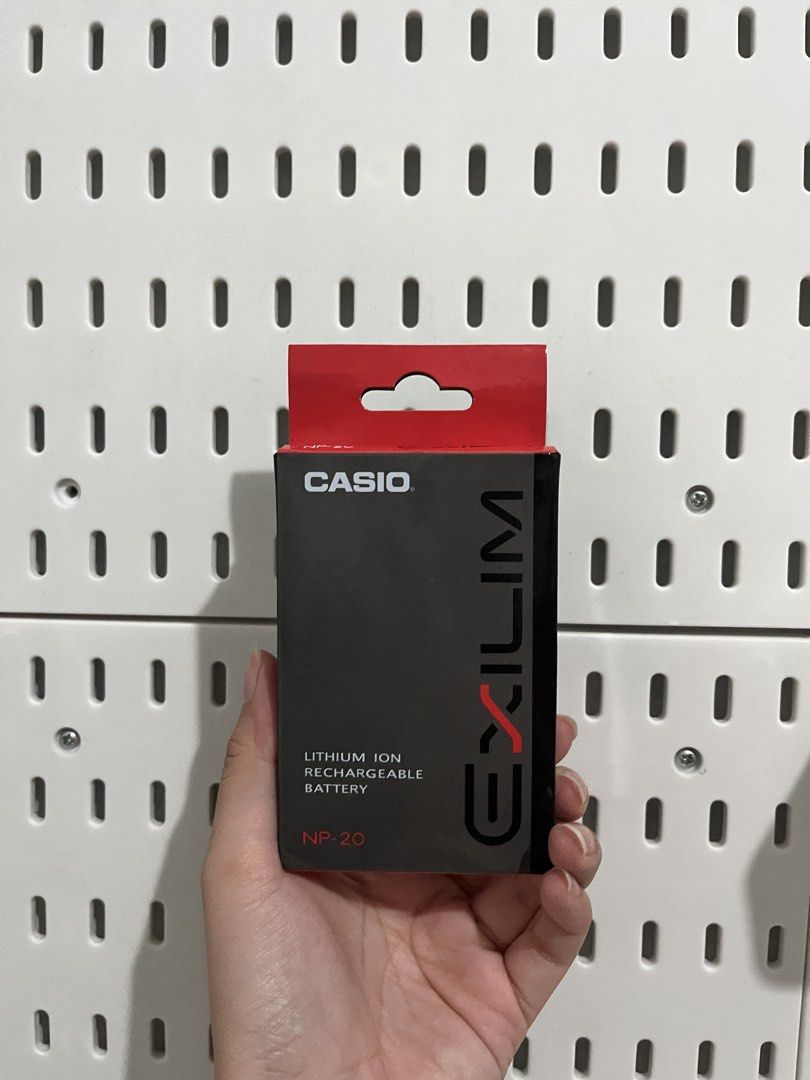 Casio Exilim NP-20 Battery (Category: Batteries & Chargers) located in Manila. Submitted by kopikobianca (Listing ID 1455608449, Image 1). Description: • Opened but never been used. • Originally bought it for 280 at orange app. .