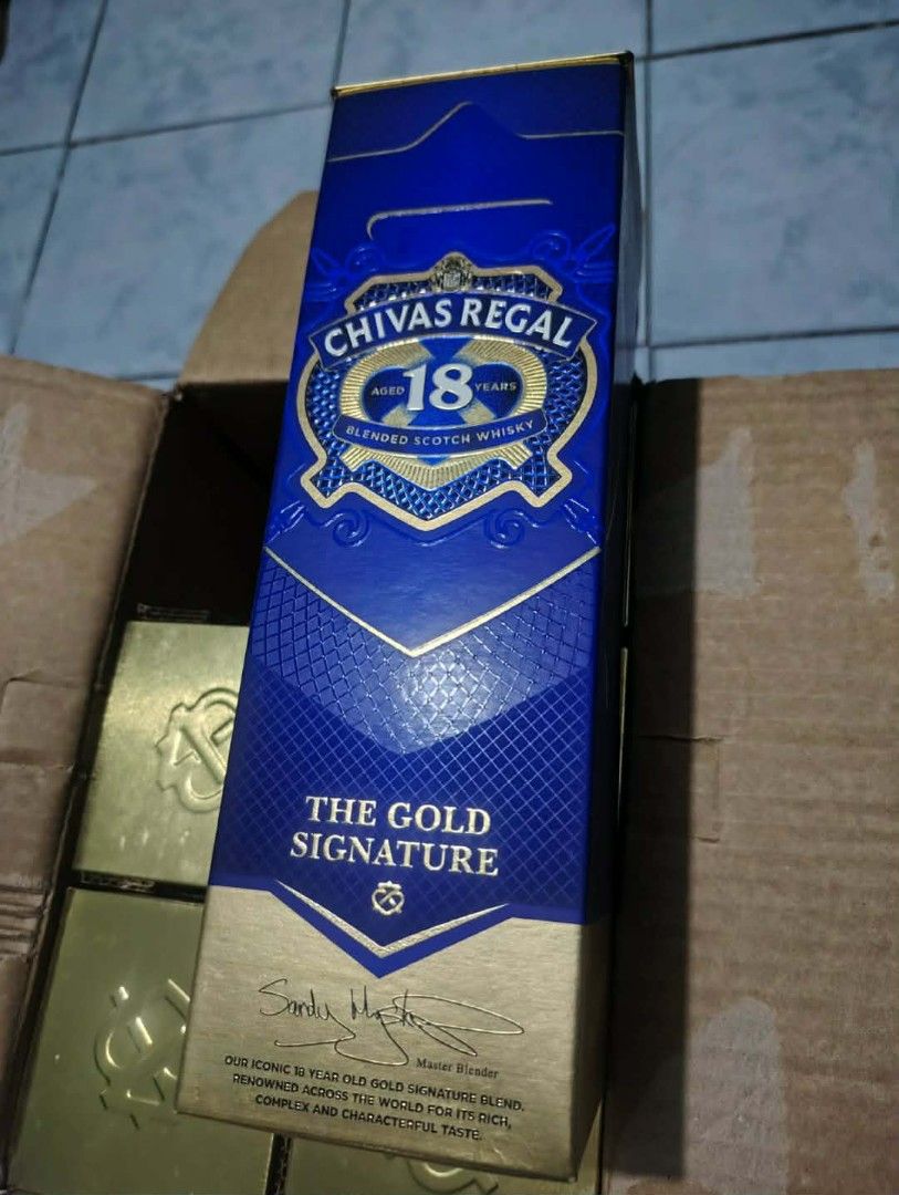 Chivas Regal 18 (Category: Beverages) located in Manila. Submitted by dess0524 (Listing ID 1455571068, Image 1). Description: check upon meet up or lalamove.