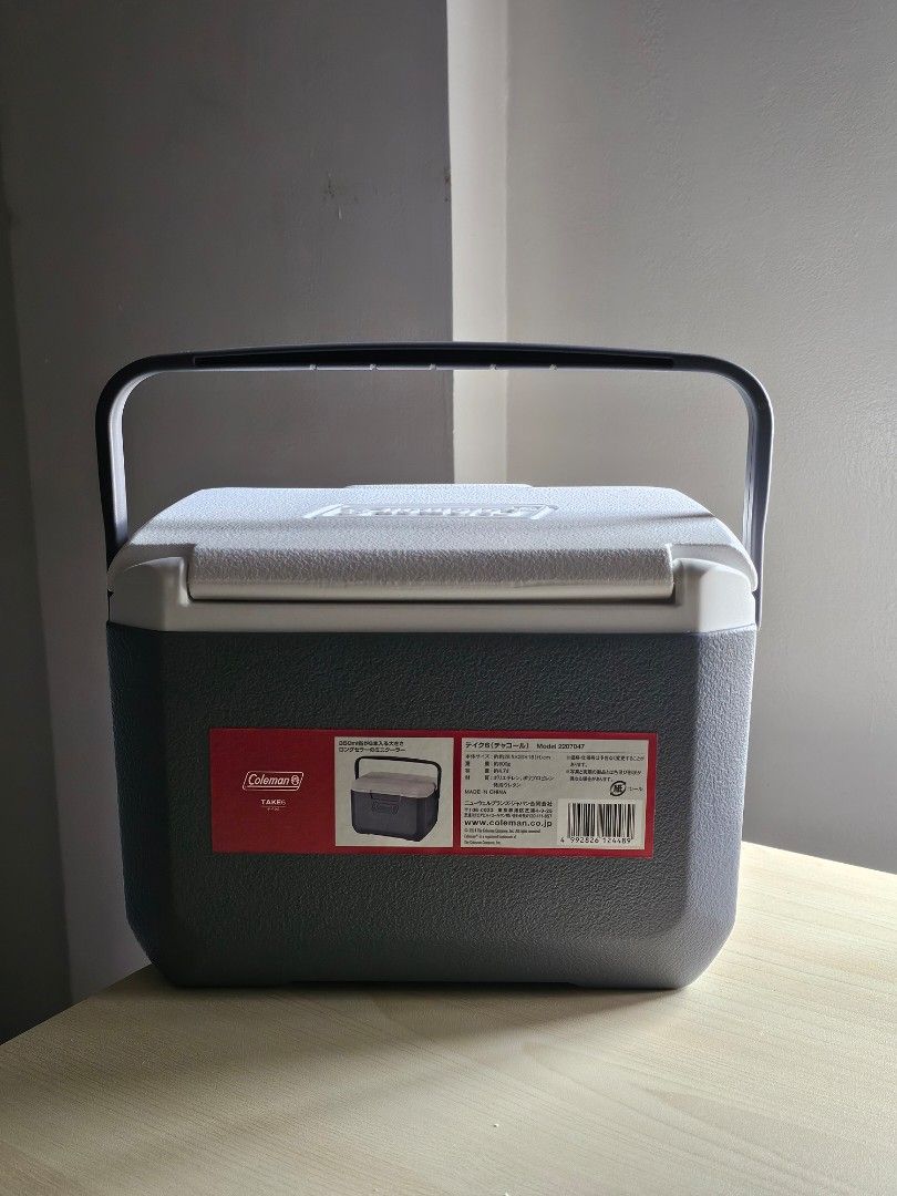 Coleman Cooler Box (Category: Food Organization & Storage) located in Paranaque City. Submitted by mab.villareal (Listing ID 1455656701, Image 3). Description: Bought in Japan. Brand new and unused. RFS: just an extra. decluttering.