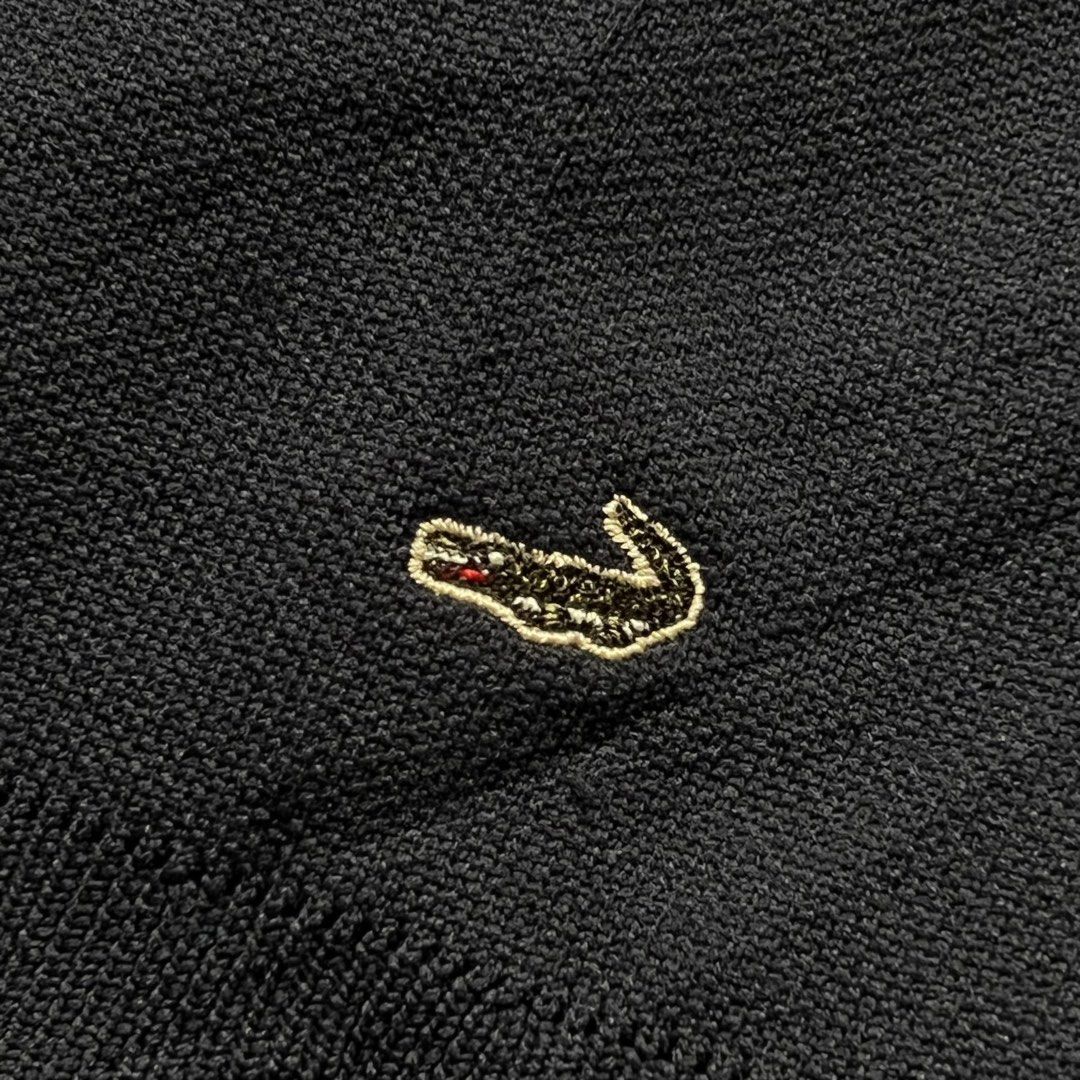 Crocodile - Navy Blue Cardigan type Jacket (Category: Luxury Apparel) located in Angeles City. Submitted by sselects_ (Listing ID 1455524547, Image 2). Description: Details of the item: *Color may vary due to lighting Size: M on tag Width: 20” Length: 23” Sleeves: 22” Issue: NONE Condition: EXCELLENT ALL ITEMS ARE NEGOTIABLE .