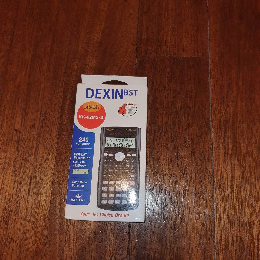 Dexin scientific calculator casio hp sharp (Category: Office & Business Technology) located in Manila. Submitted by bargain-master (Listing ID 1455616749, Image 3). Description: .