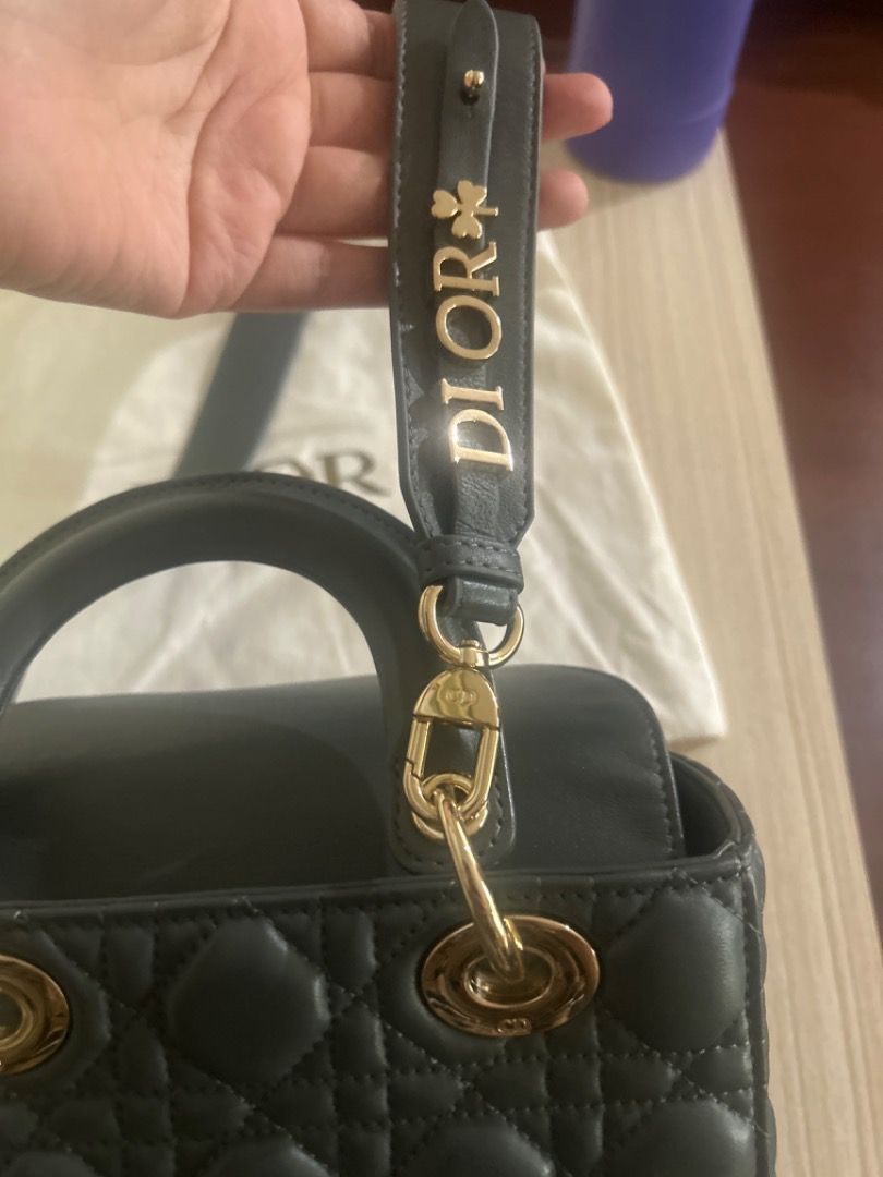 Dior Lady Dior Bag (Category: Luxury Bags & Wallets) located in Cebu City. Submitted by serene_simplicity (Listing ID 1455503044, Image 2). Description: -“OG quality” Classic Dior Lady Dior bag - Color: Dark Grey - Hardware: Gold - Versatile: Top handle or shoulder bag - Includes original dust bag - Ideal for any occasion.