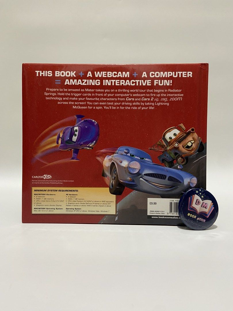 Disney Pixar Cars Augmented Reality Book (Category: Children's Books) located in Caloocan City. Submitted by dmbooknook (Listing ID 1455609911, Image 2). Description: - EUC | Padded hardcover | thick pages - Original AR software is no longer supported by publisher. - Book + AR cards are still perfect for Cars collectors and fans! - Storybook only! DISNEY PIXAR CARS AR BOOK 🚗💨 Featuring Lightning McQueen, Mater + Cars 2 characters! 📌 𝘈𝘭𝘭 𝘪�