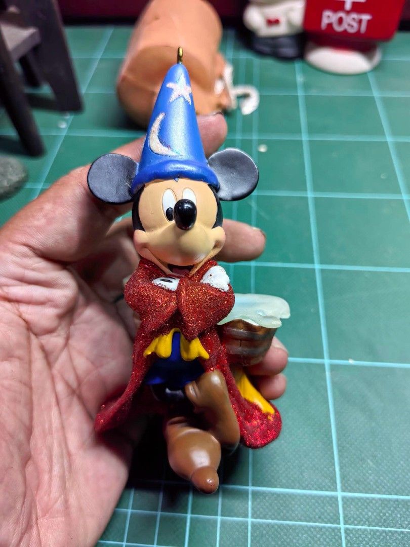 Disney Sorcerer Mickey Mouse Ceramic Figure (Category: Figurines & Statues) located in Cebu City. Submitted by dudes_villanueva (Listing ID 1455500512, Image 1). Description: Disney Sorcerer Mickey Mouse Ceramic Figure 📌 In excellent condition. Lacking Broom stick detail. Height : 4.5 in.
