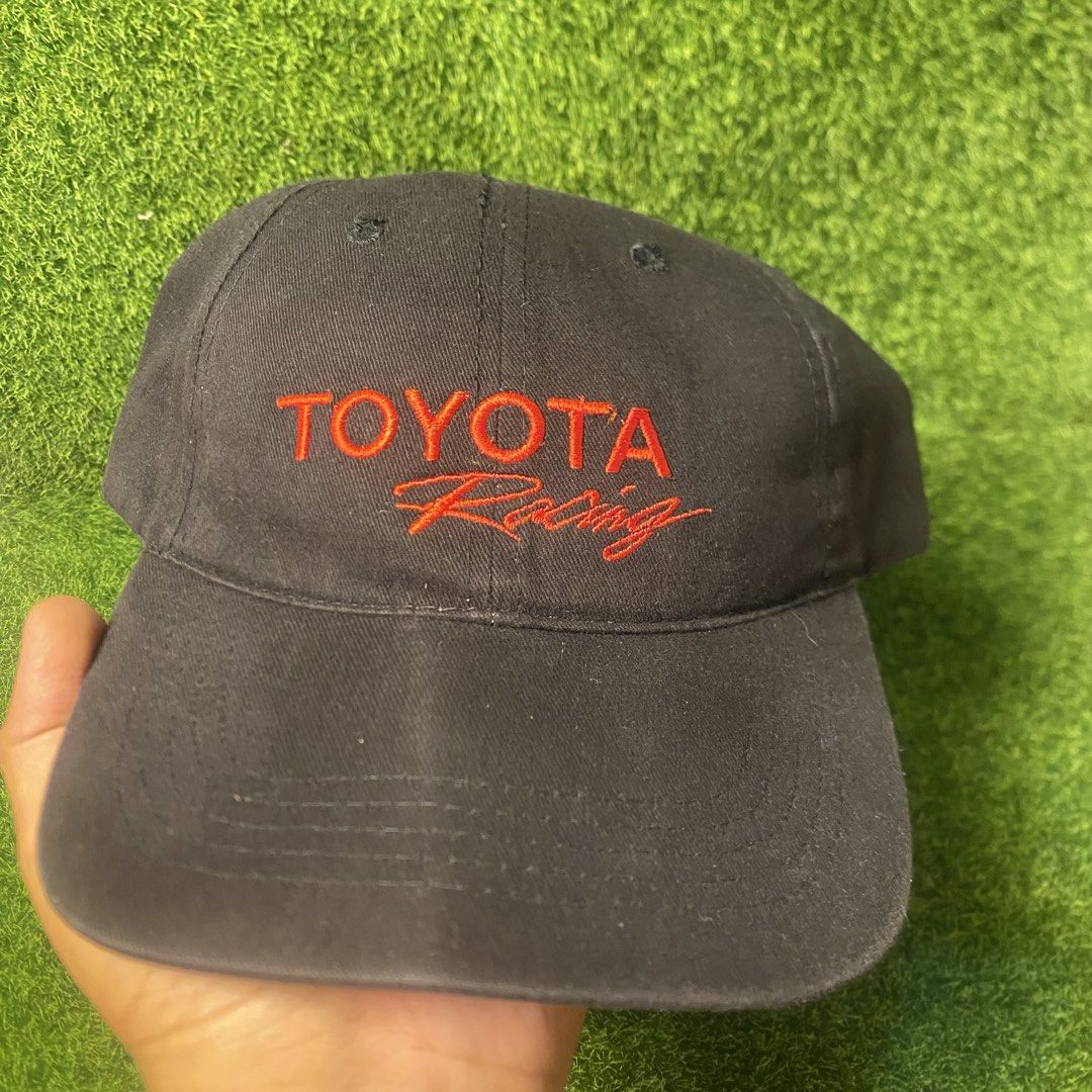 FREE ITEM IF U BOUGHT 2 ITEMS OR MORE (Category: Caps & Hats) located in General Trias. Submitted by hatstruck (Listing ID 1455646137, Image 2). Description: BRAND:TOYOTA NOT SURE IF LEGIT COLOR:BLACK TYPE:DADHAT, BASEBALL CAP MATERIAL:100%COTTON VELCRO STRAP BACK ISSUES: brim deform can see on photos THESE ARE THRIFTED ITEMS SO DONT EXPECT TOO HIGH ABOUT THE ITEM. LOCATION: LANCASTER NEW CITY GENERAL TRIAS CAN DO MEET UPS WITHIN LANCASTER CAN AL