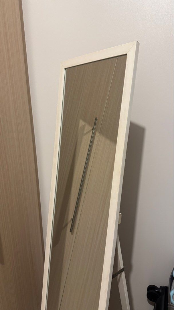 Full Body Mirror (Category: Mirrors) located in Makati City. Submitted by wearherstyle (Listing ID 1455526323, Image 2). Description: 8/10 condition Perfect for small bedrooms or popups See photos for dimensions .