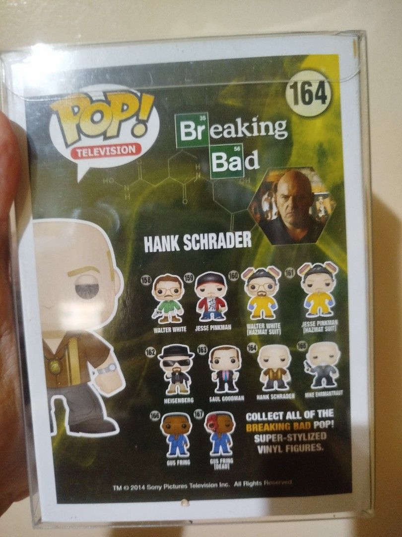 Funko Breaking Bad Hank Schrader (Category: Designer & Blind Box Toys) located in Manila. Submitted by lbj.lbj (Listing ID 1455506573, Image 2). Description: Price is Firm. Last price already!.