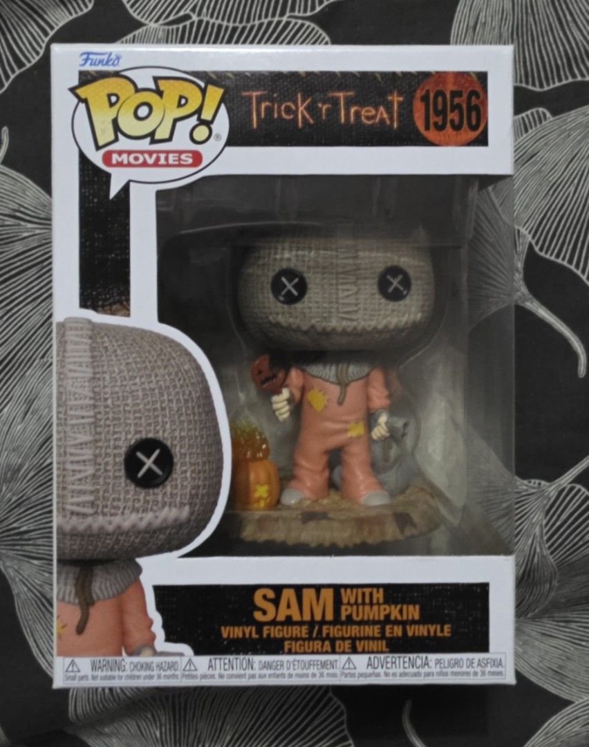 Funko Pop Sam with Pumpkin (Category: Designer & Blind Box Toys) located in Quezon City. Submitted by raech.coollect (Listing ID 1455505679, Image 1). Description: .