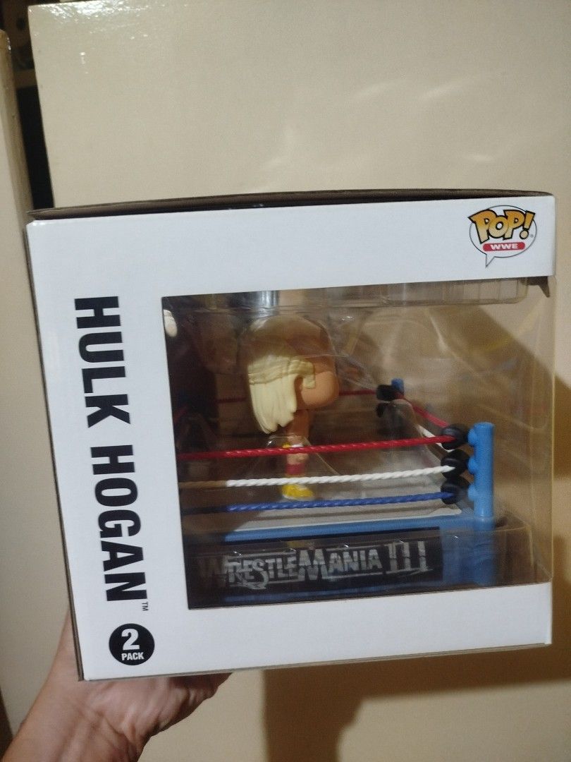 Funko WWE Hulk Hogan vs Andre the Giant (Category: Figurines & Statues) located in Manila. Submitted by lbj.lbj (Listing ID 1455601804, Image 3). Description: Price is Firm. No more last price..
