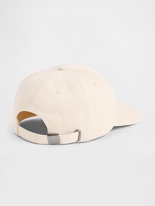 Gap x Béis Logo Baseball Hat in Beige (Category: Other Accessories) located in San Jose del Monte. Submitted by declothering_ph (Listing ID 1455543666, Image 3). Description: - Brand: Gapx Béis - Color: Beige Cream - Style: Baseball Cap - Features: Embroidered logo on front, adjustable strap at back - Condition: Brand new with original tags - Original Price: $34 (Php 2000).