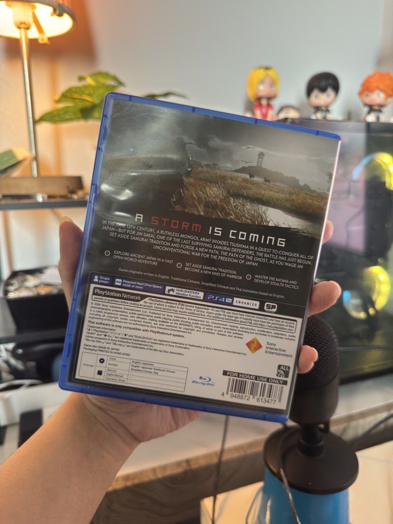 Ghost of Tsushima PS4 CD (Category: PlayStation) located in Pasig City. Submitted by robbiseraphin (Listing ID 1455581373, Image 2). Description: 🎮 Selling: Ghost of Tsushima for the PS4 💰 For only 950 php! —————— 📱PM me if you have any questions .