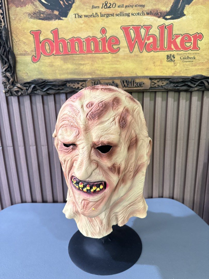 Halloween Mask Freddy Krueger Mask (Category: Western Merchandise) located in Pasig City. Submitted by JMToysandCollectibles (Listing ID 1455502996, Image 1). Description: ‼️NO RENTAL FOR SALE ONLY‼️ ‼️Seasonal Item/ Limited Stocks Only‼️ Halloween Mask Freddy Krueger Mask PHP1,499Each Made of Quality Rubberize Latex Pick Up or Delivery via Lalamove Shipping via LBC MOP: Gcash/ BPI/ BDO.