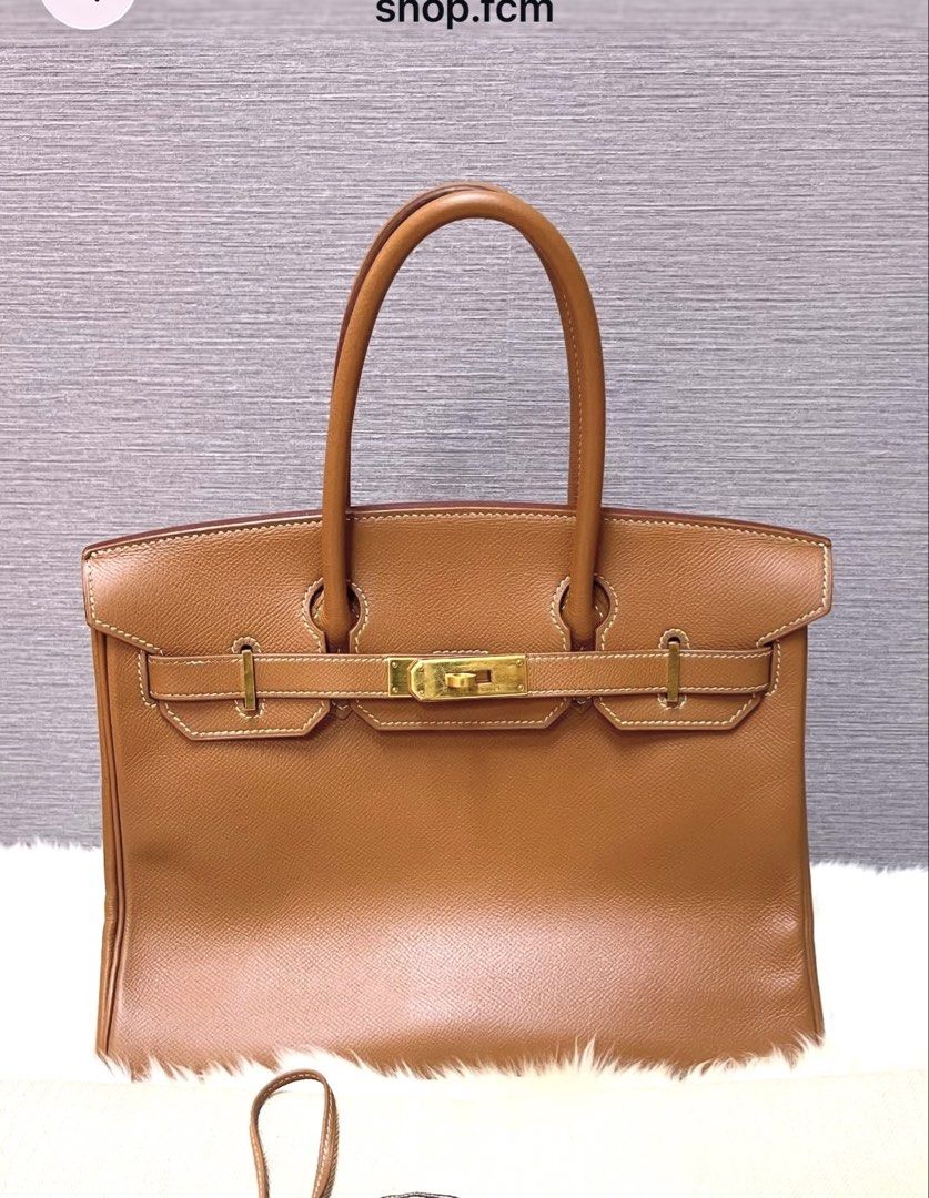 Hermes Birkin 30 (Category: Luxury Bags & Wallets) located in Makati City. Submitted by dgcurated09 (Listing ID 1455652459, Image 1). Description: Stamp B square (Restored) Courchevel leather With lock keys clochette and dustbag.