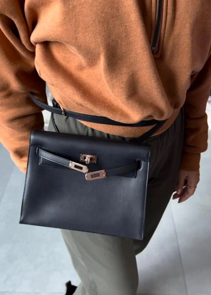 RUSH SALE Hermes Kelly Danse (Category: Luxury Bags & Wallets) located in Batangas. Submitted by balmeonex (Listing ID 1455039992, Image 1). Description: AUTOBLOCK to joy offer/reservers thank you! The most versatile Hermes bag, can be worn crossbody, shoulder, backpack or even as beltbag. - Swift leather - Width (Length): 8.5 inches (22 cm) - Height: 6.5 inches (16–17 cm)l - Strap Length: Adjustable multi-wear strap totaling around 67–70 inches 
