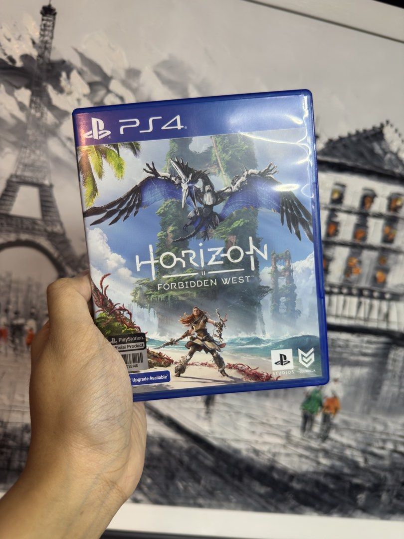 Horizon Forbidden West PS4 CD (Category: PlayStation) located in Pasig City. Submitted by robbiseraphin (Listing ID 1455581519, Image 1). Description: 🎮 Selling: Horizon Forbidden West for the PS4 💰 For only 950 php! —————— 📱PM me if you have any questions .